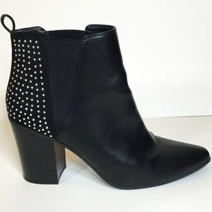 Silver Studded Booties Sz 11